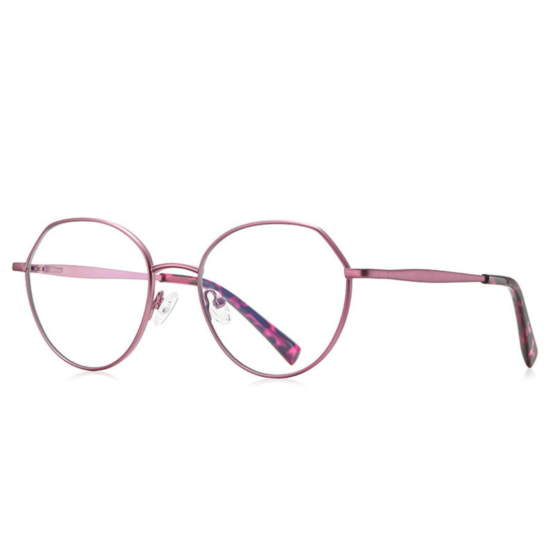 Josie - Lentes anti luz azul para dama, con filtro azul para computadora - Virago Lentes.