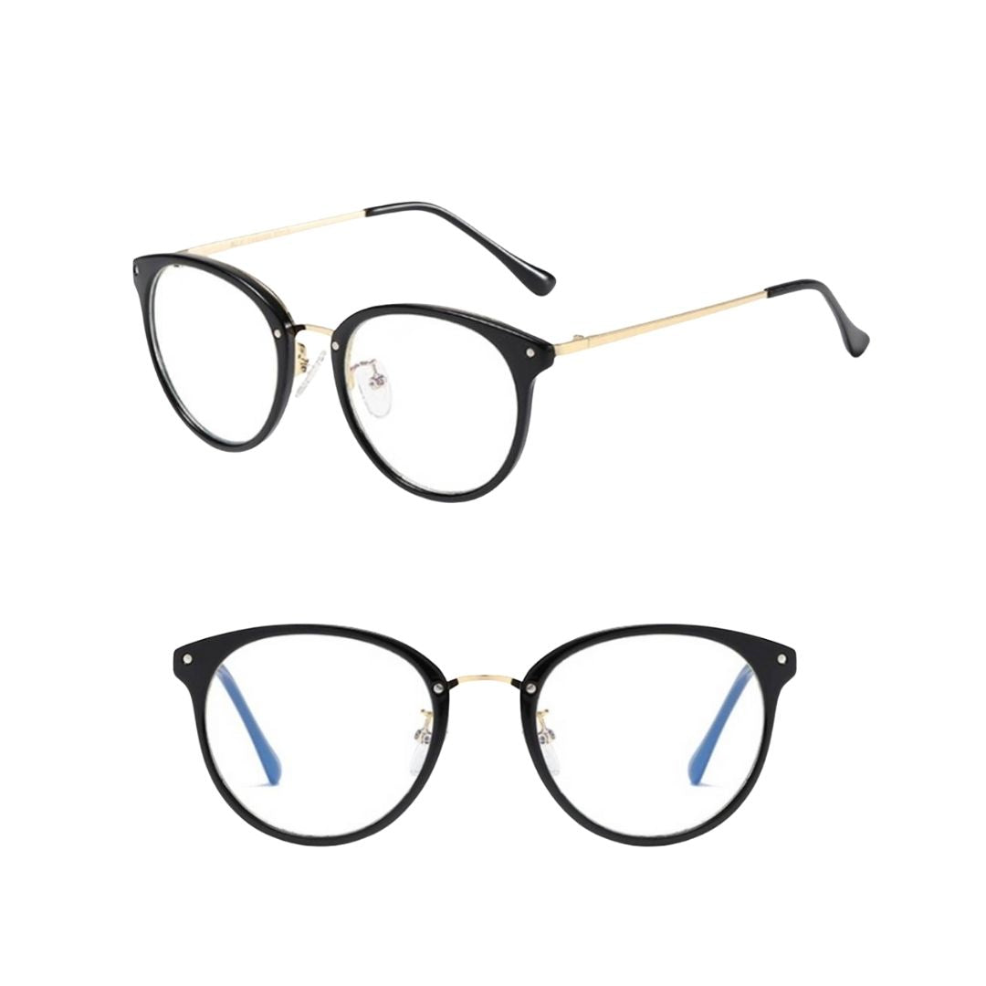 Malu - Lentes anti luz azul para dama, con filtro azul para computadora - Virago Lentes.