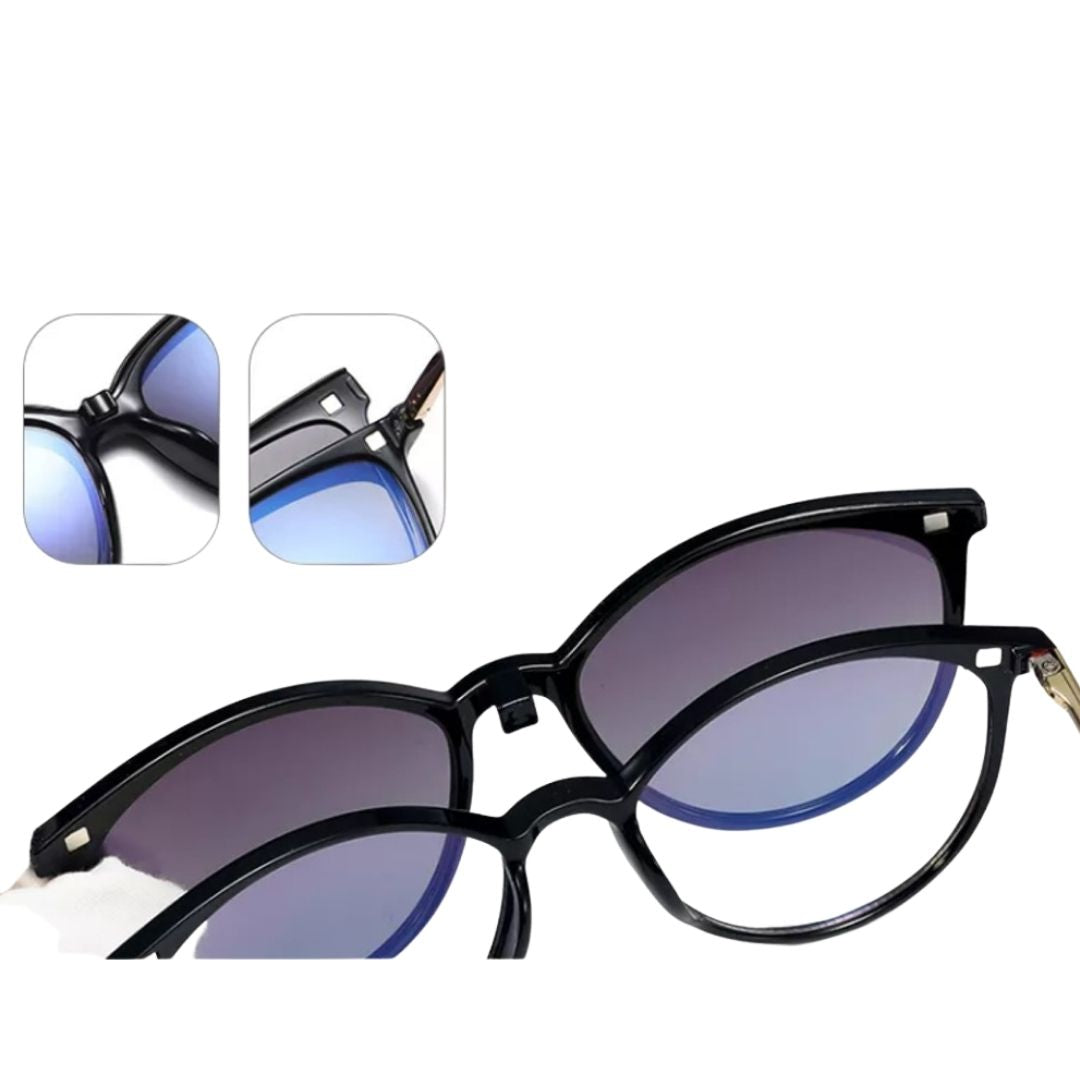 Clip Rose Negro