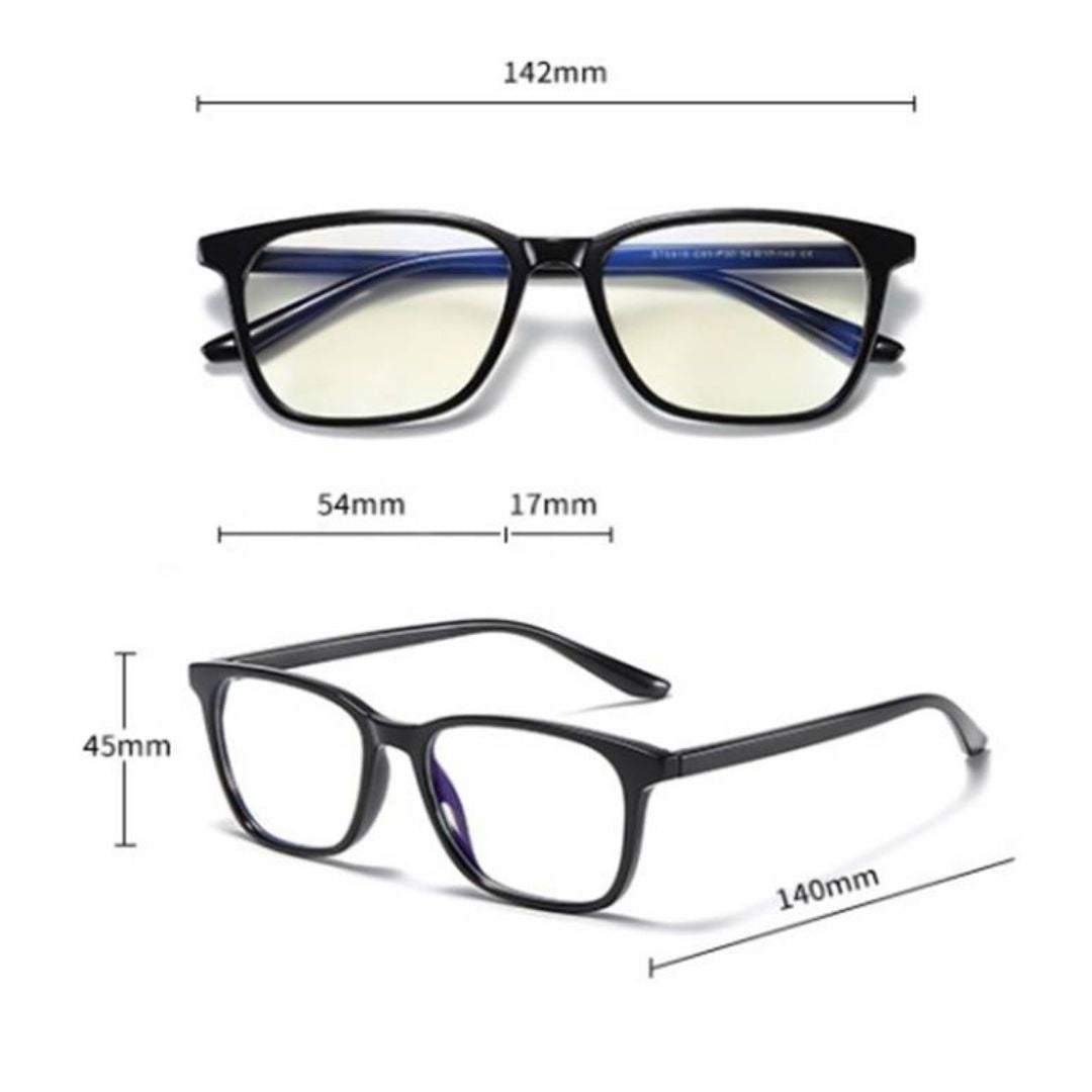 Logan Carey - Lentes anti luz azul para hombre, con filtro azul para computadora.