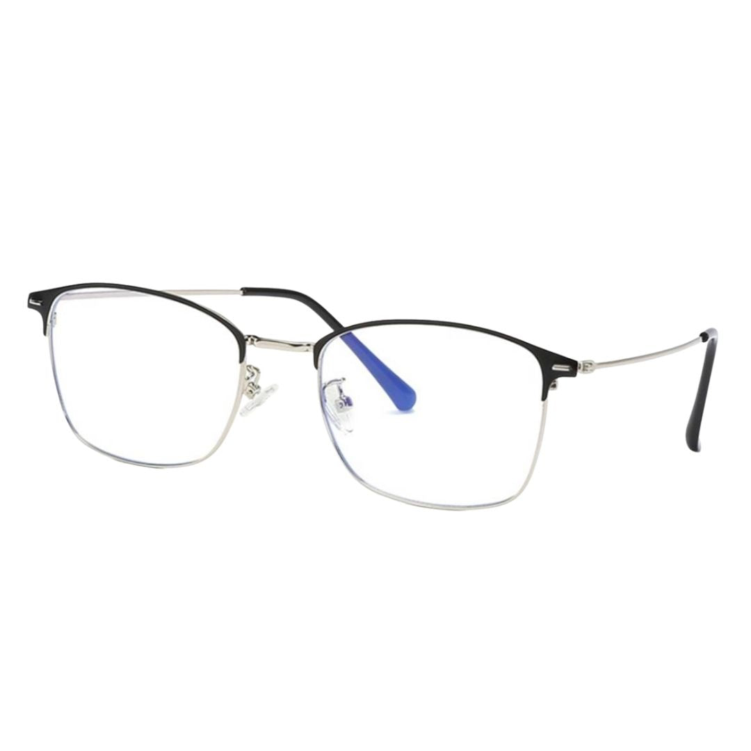 Luc - Lentes anti luz azul para hombre, con filtro azul para computadora - Virago Lentes.